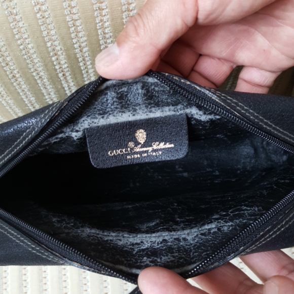 Gucci Black Coated Canvas Crossbody Camera Bag - Picture 9 of 15